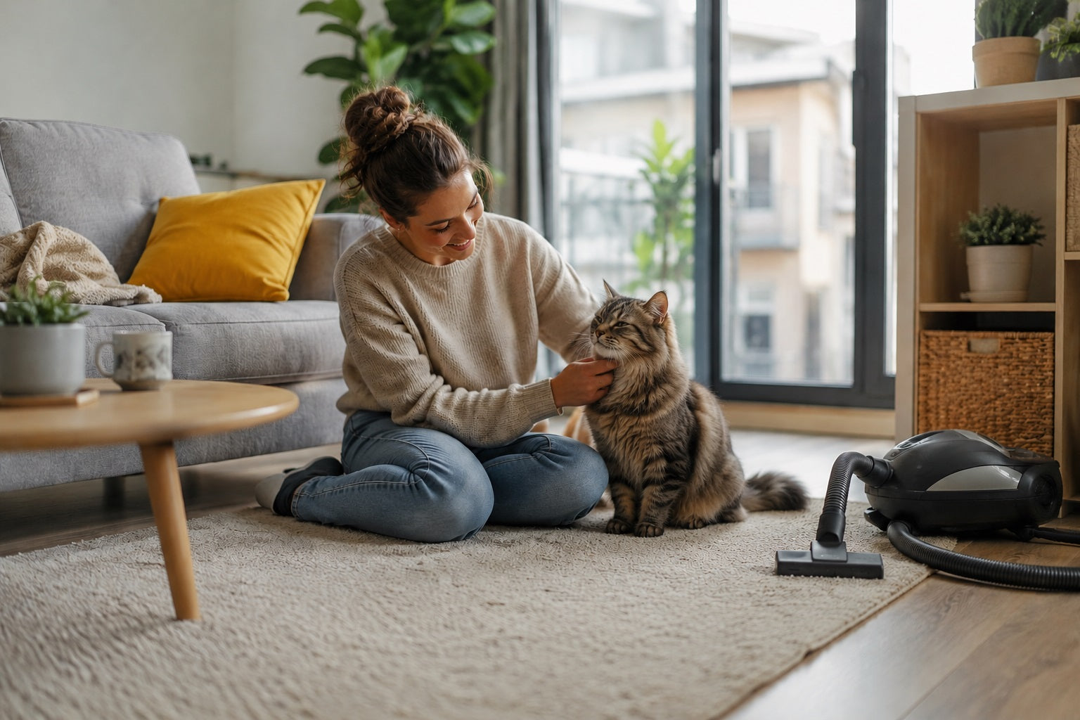 How to Reduce Pet Hair in Small Apartments