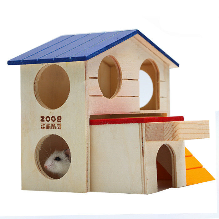 All-in-One Hamster Playhouse for Chewing, Hiding & Relaxing