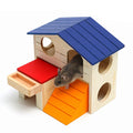 All-in-One Hamster Playhouse for Chewing, Hiding & Relaxing
