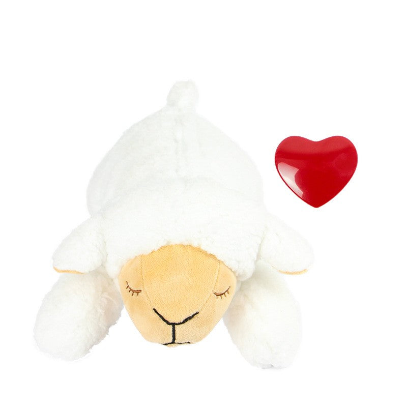 Soothing Heartbeat Plush Companion to Ease Dog Separation Anxiety