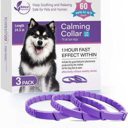Pet Calming Collar with Natural Ingredients - Fast Acting