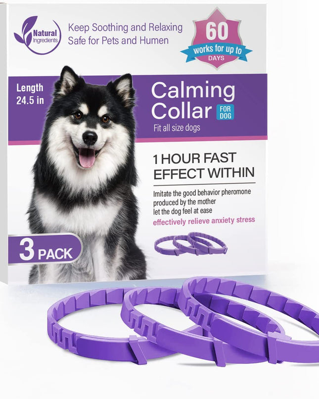 Pet Calming Collar with Natural Ingredients - Fast Acting