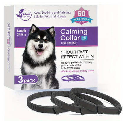 Pet Calming Collar with Natural Ingredients - Fast Acting