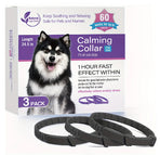 3 x Dog Calm Collar - Black