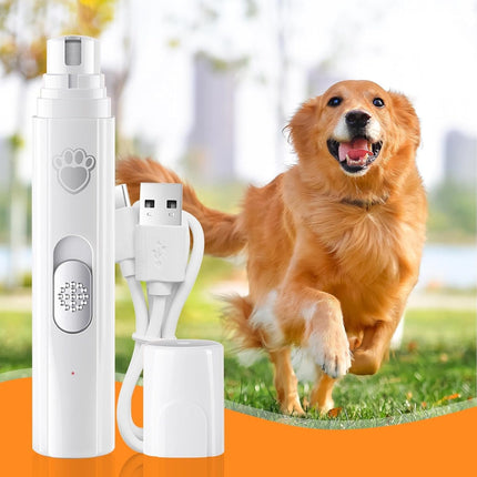 Gentle Electric Pet Nail Grinder for Stress-Free Grooming