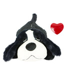 Black Dog with Heartbeat / 1 Piece