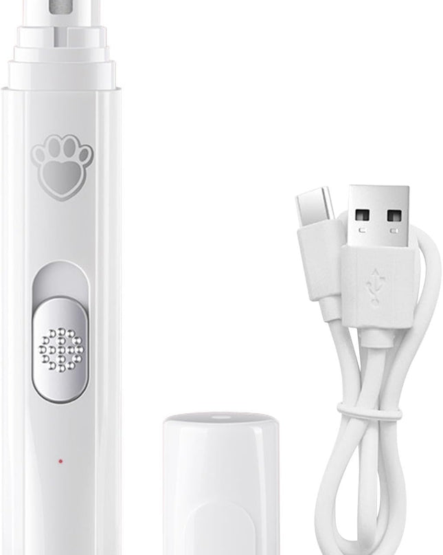 Gentle Electric Pet Nail Grinder for Stress-Free Grooming