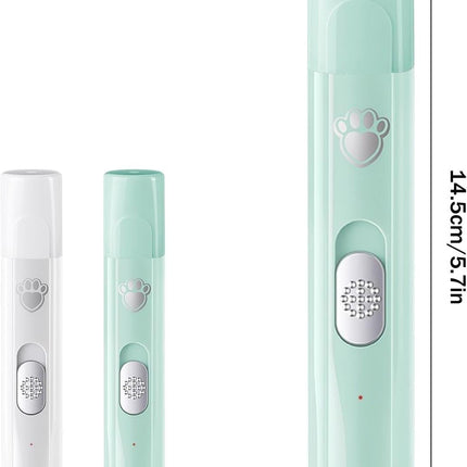 Gentle Electric Pet Nail Grinder for Stress-Free Grooming