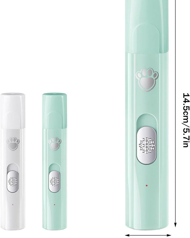 Gentle Electric Pet Nail Grinder for Stress-Free Grooming