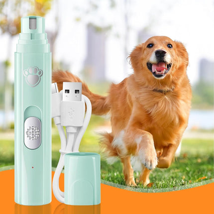 Gentle Electric Pet Nail Grinder for Stress-Free Grooming