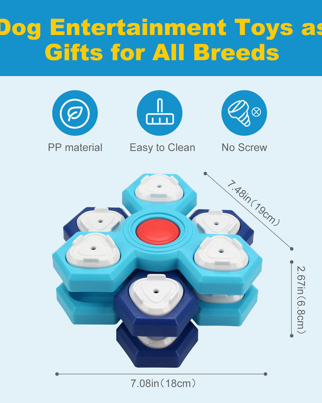 Slow Feeder Puzzle Toy for Healthy, Happy Pets