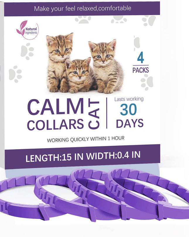 Pet Calming Collar with Natural Ingredients - Fast Acting