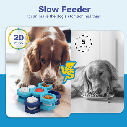 Slow Feeder Puzzle Toy for Healthy, Happy Pets