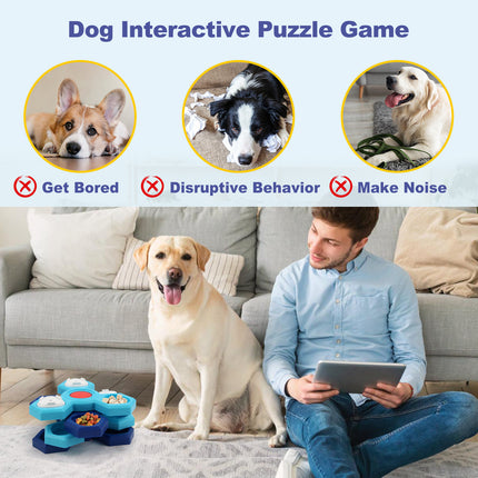 Slow Feeder Puzzle Toy for Healthy, Happy Pets