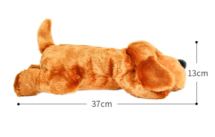 Soothing Heartbeat Plush Companion to Ease Dog Separation Anxiety