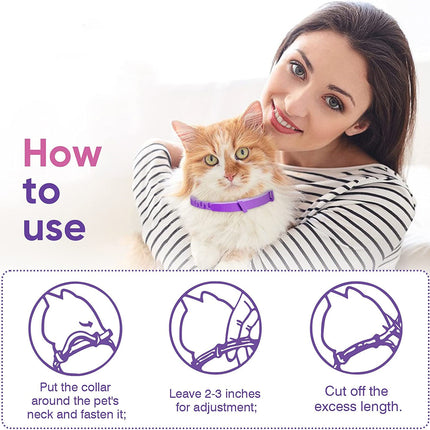 Pet Calming Collar with Natural Ingredients - Fast Acting