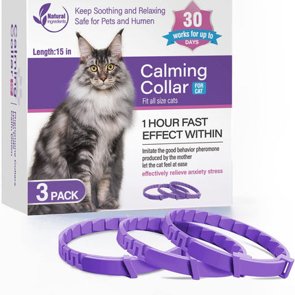 Pet Calming Collar with Natural Ingredients - Fast Acting