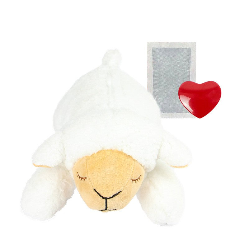 Soothing Heartbeat Plush Companion to Ease Dog Separation Anxiety