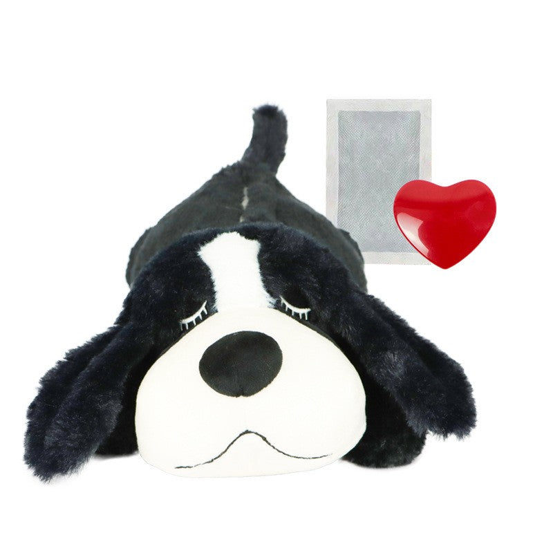 Soothing Heartbeat Plush Companion to Ease Dog Separation Anxiety